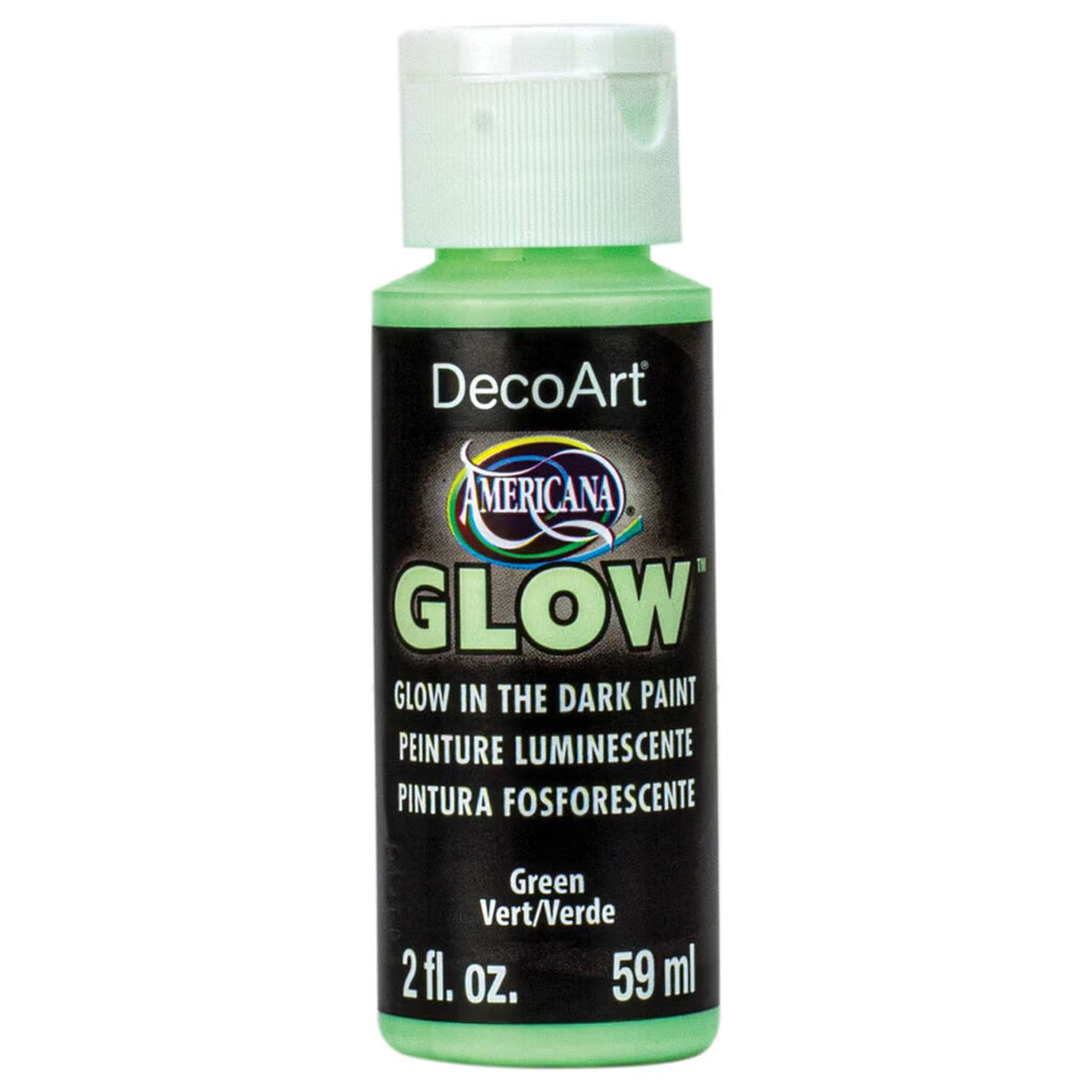 DecoArt 2oz Glow In The Dark Acrylic Paint