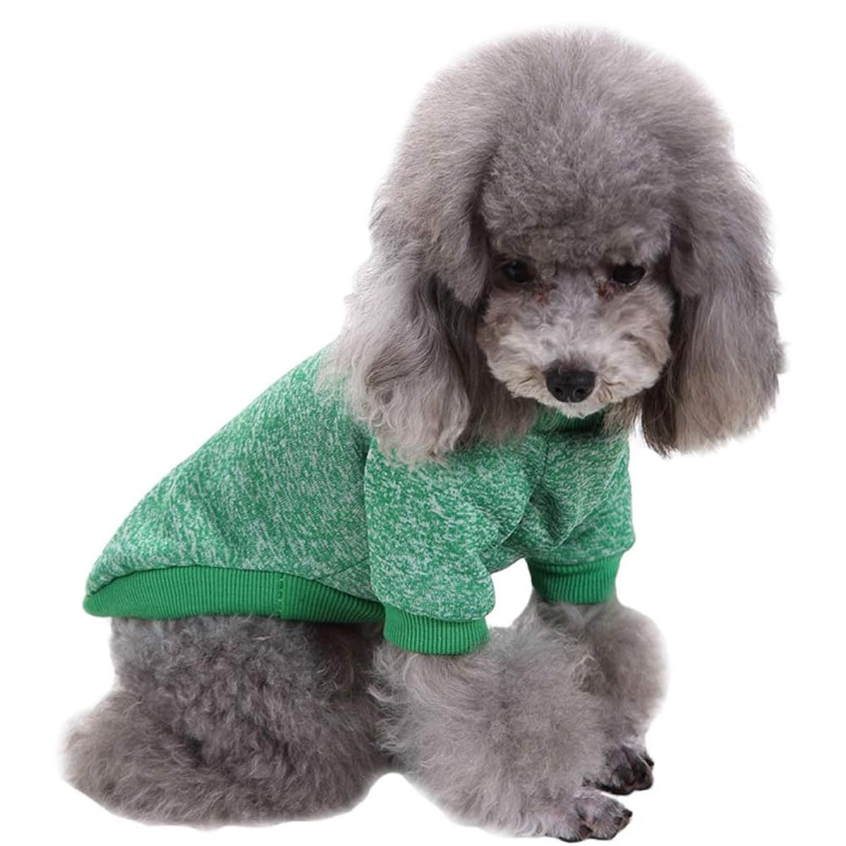 Jecikelon Soft and Warm Dog Sweater: Thick Winter Apparel for Cozy Pups