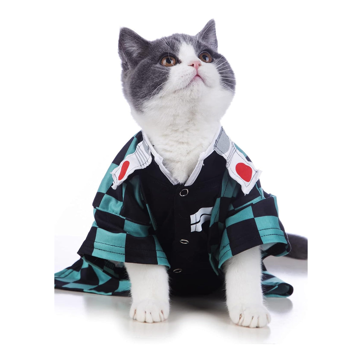 Cat Costume Funny Pet Clothes Kitten Cosplay Clothing Puppy Shirt