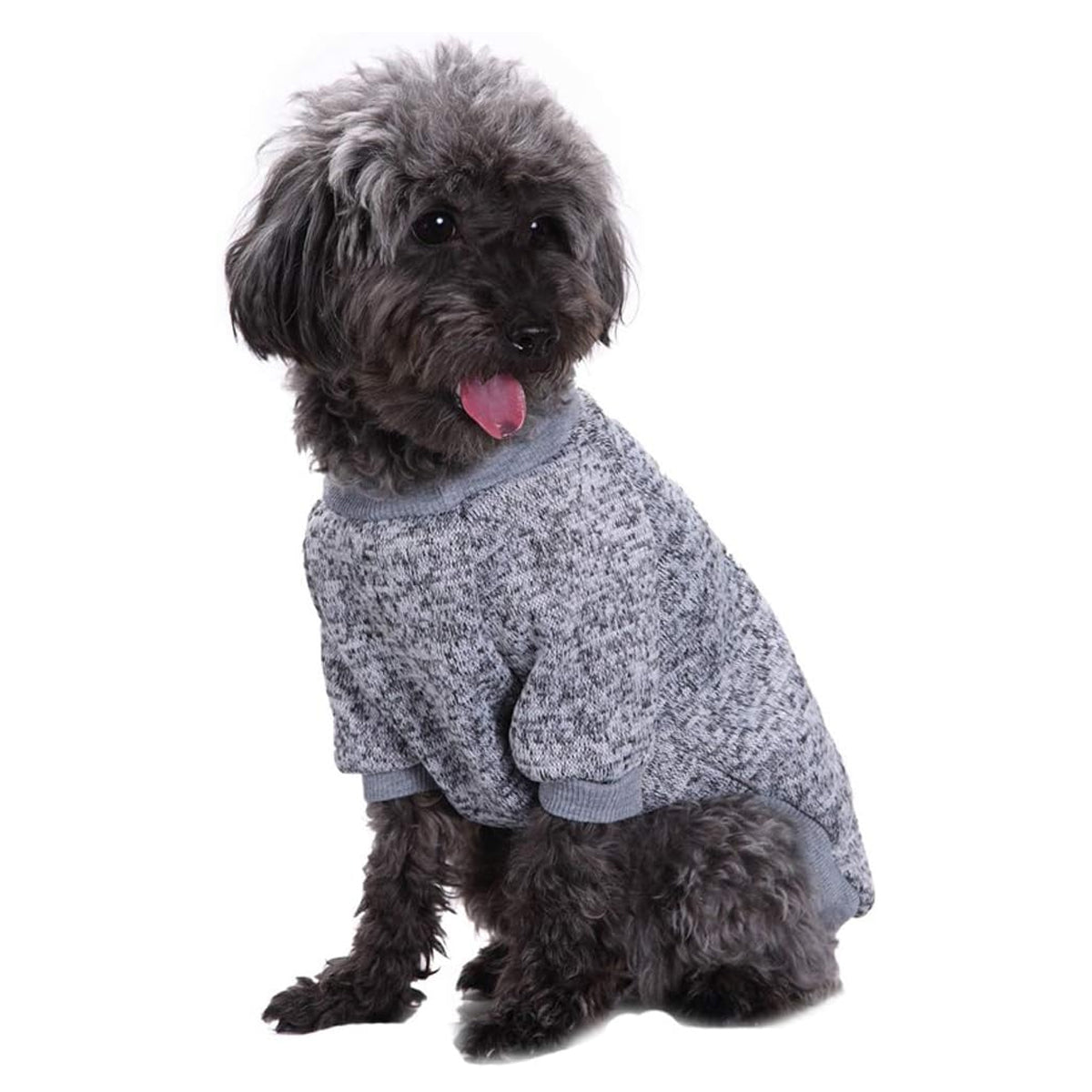 Jecikelon Soft and Warm Dog Sweater: Thick Winter Apparel for Cozy Pups