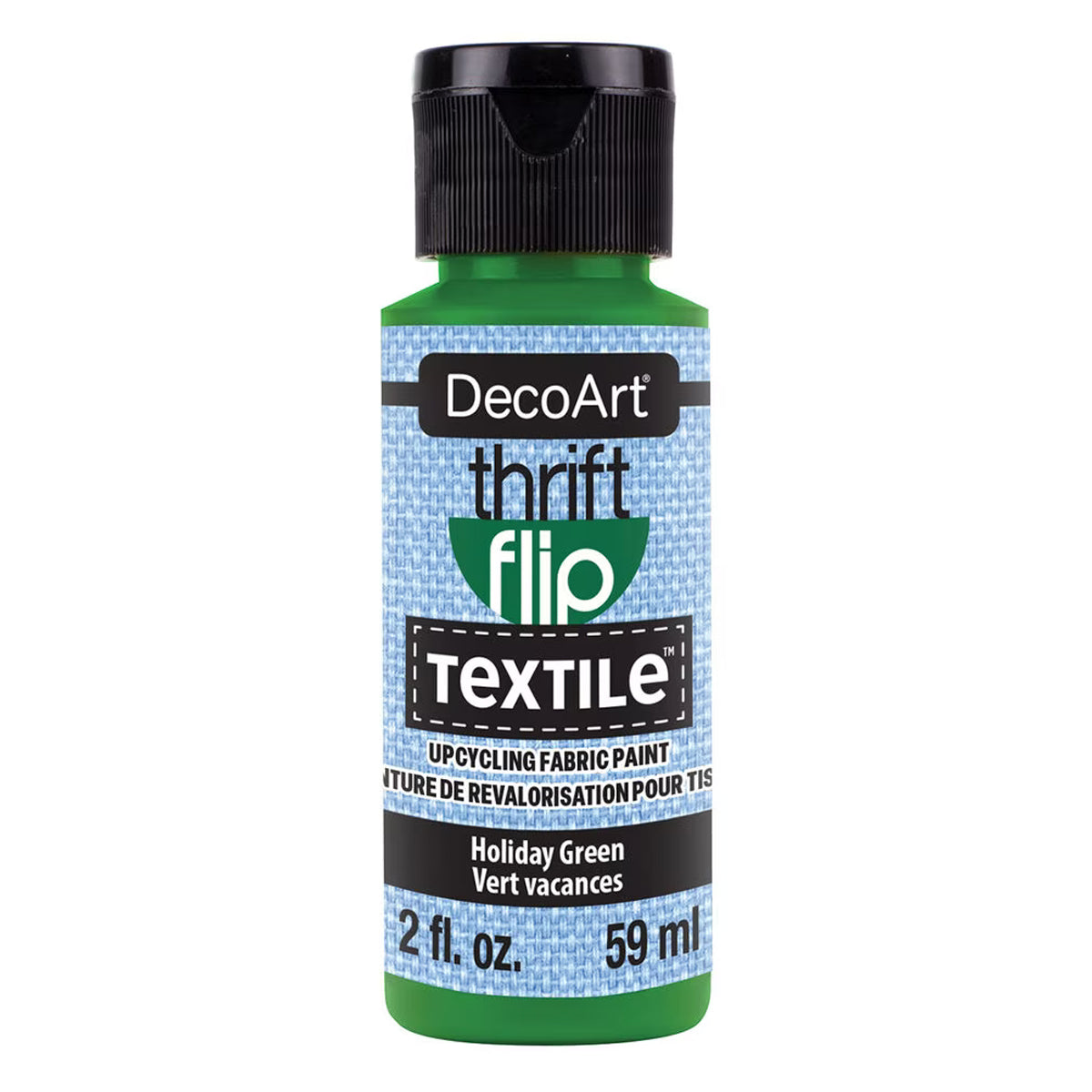 DecoArt 2oz Thrift Flip Textile Fabric Paint