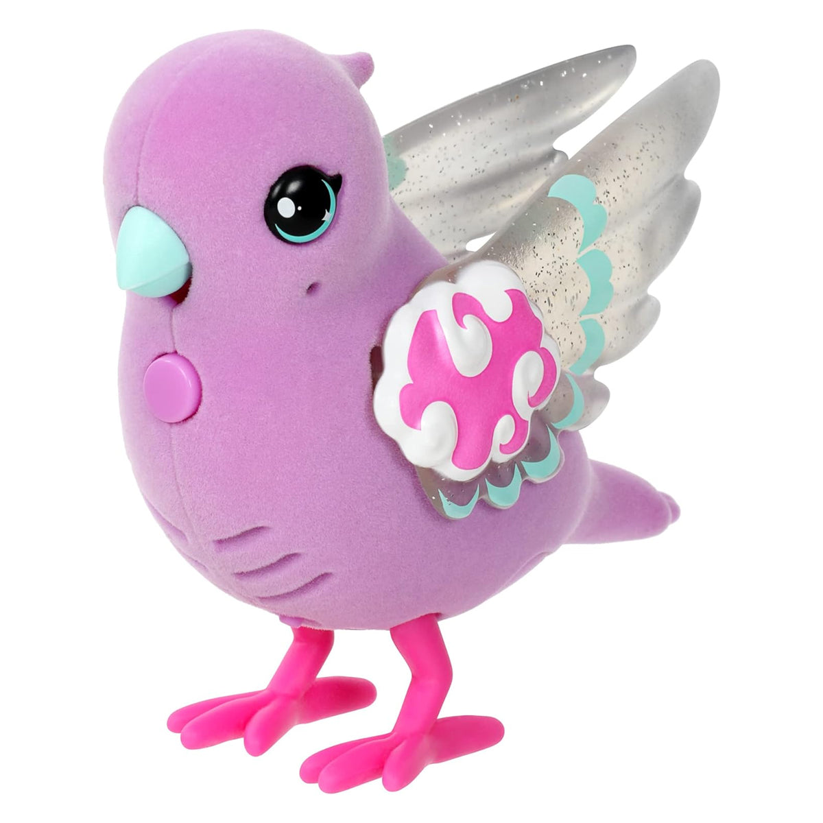 Lil' Bird & Bird Cage, New Light Up Wings with 20 + Sounds, and Reacts to Touch