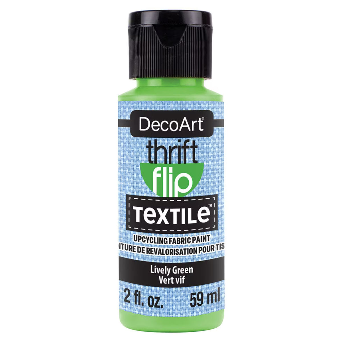 DecoArt 2oz Thrift Flip Textile Fabric Paint