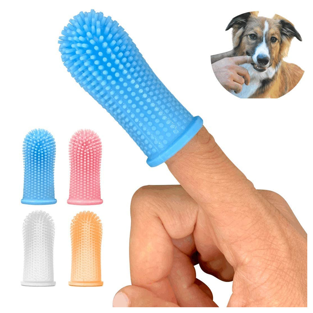 Complete Pet Dental Care Kit: 360º Toothbrushing for Dogs and Cats