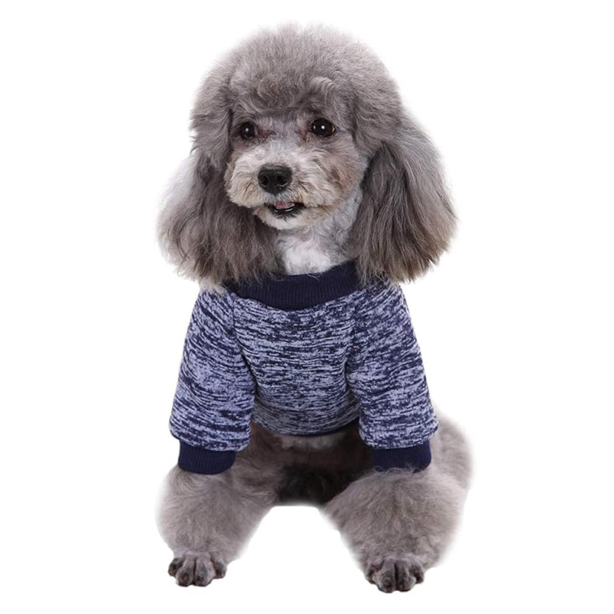 Jecikelon Soft and Warm Dog Sweater: Thick Winter Apparel for Cozy Pups