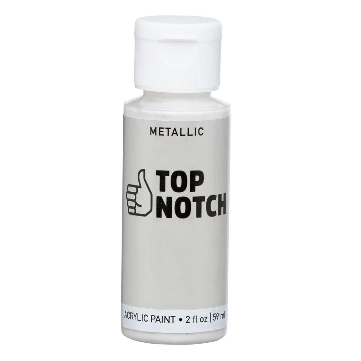 2oz Gold Metallic Acrylic Craft Paint by Top Notch