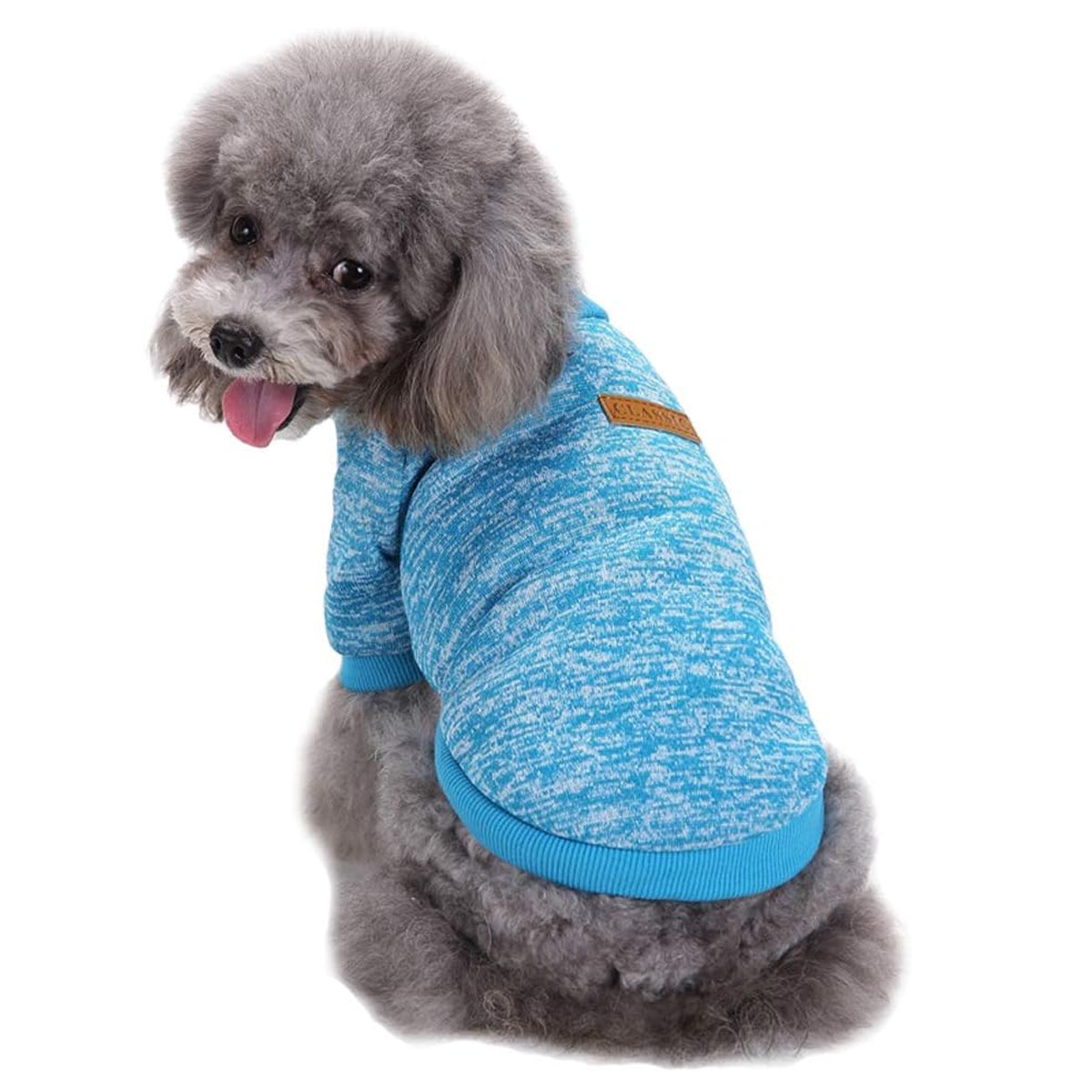 Jecikelon Soft and Warm Dog Sweater: Thick Winter Apparel for Cozy Pups