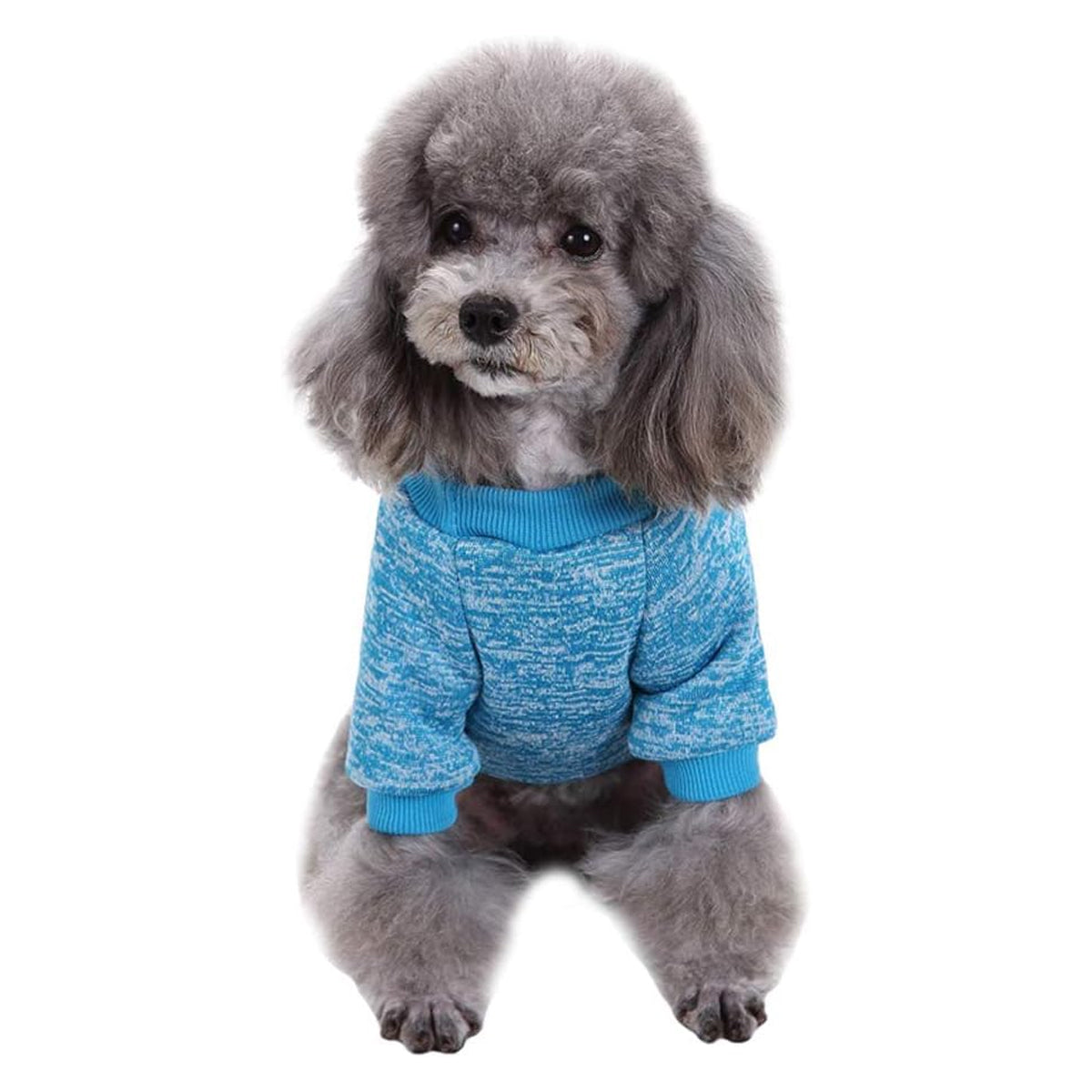 Jecikelon Soft and Warm Dog Sweater: Thick Winter Apparel for Cozy Pups