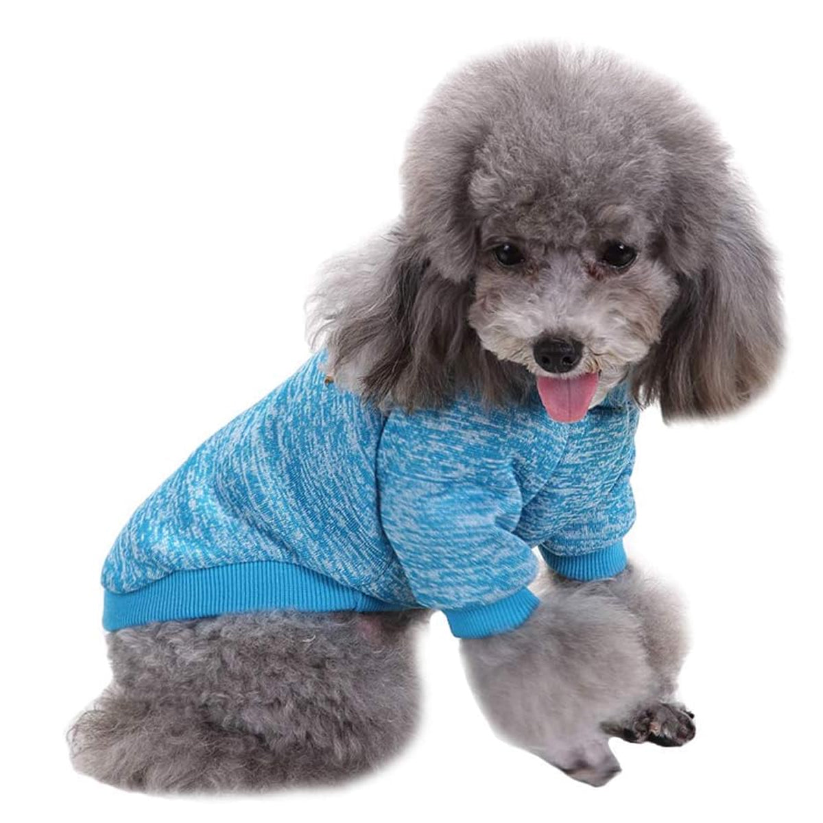 Jecikelon Soft and Warm Dog Sweater: Thick Winter Apparel for Cozy Pups