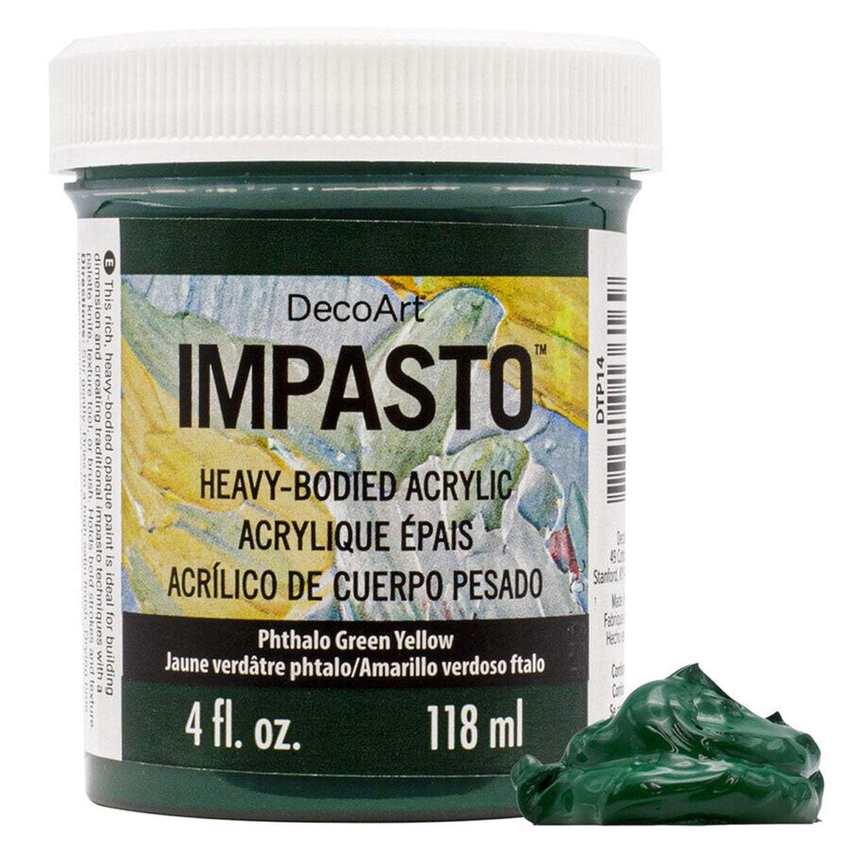 DecoArt Impasto Paint Jar 4 oz