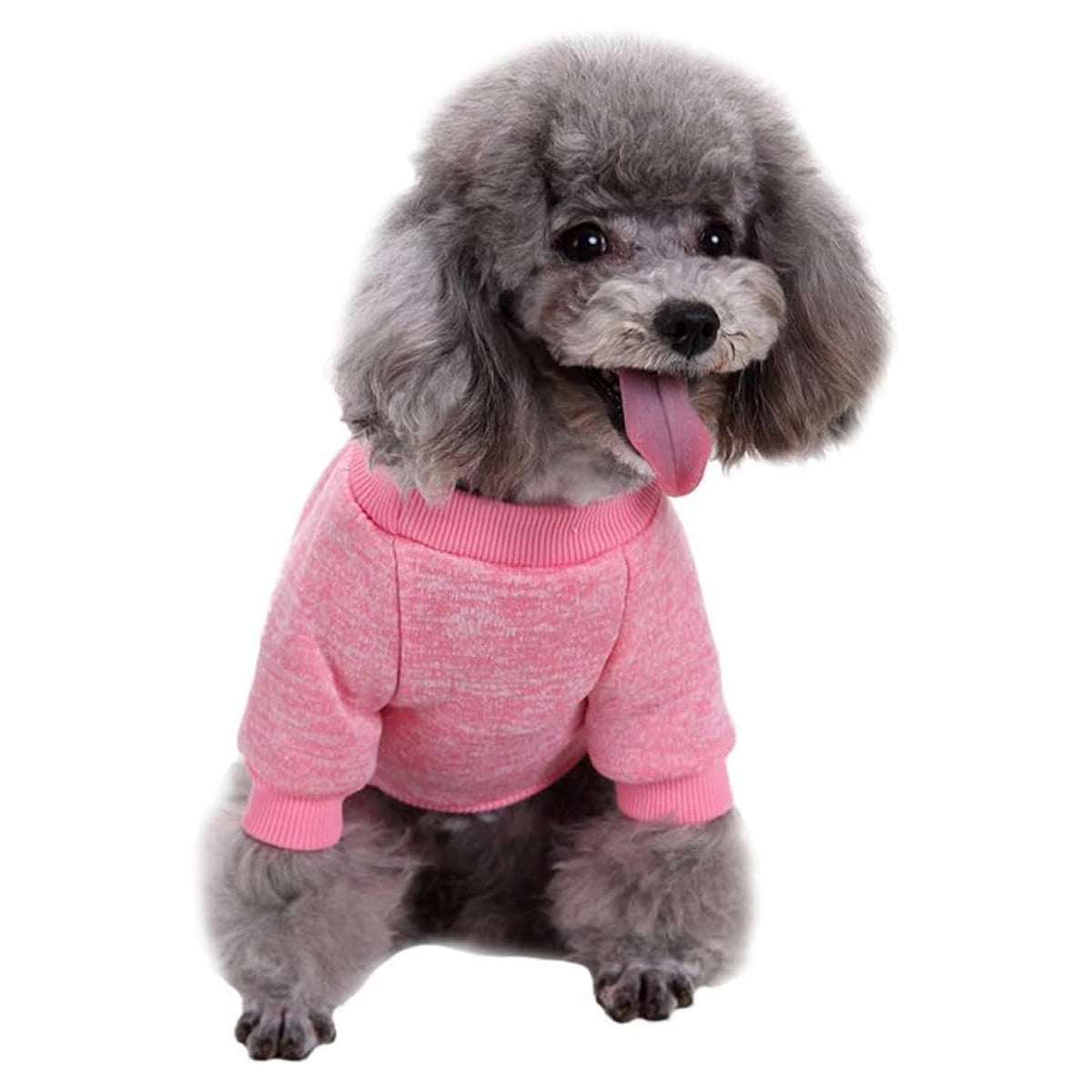 Jecikelon Soft and Warm Dog Sweater: Thick Winter Apparel for Cozy Pups