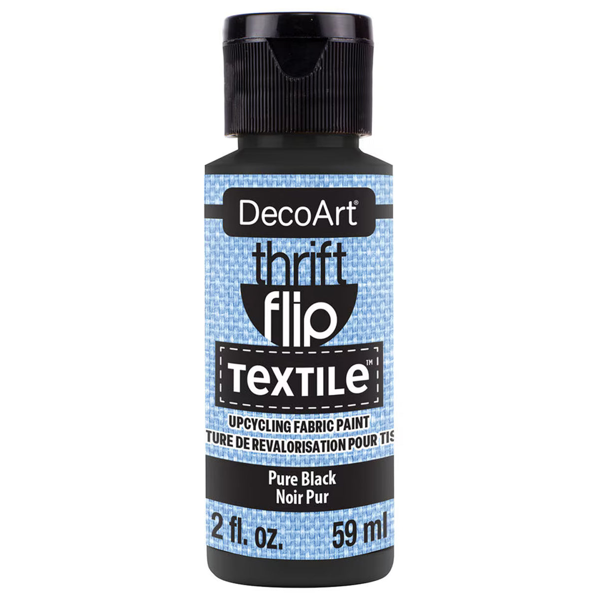 DecoArt 2oz Thrift Flip Textile Fabric Paint