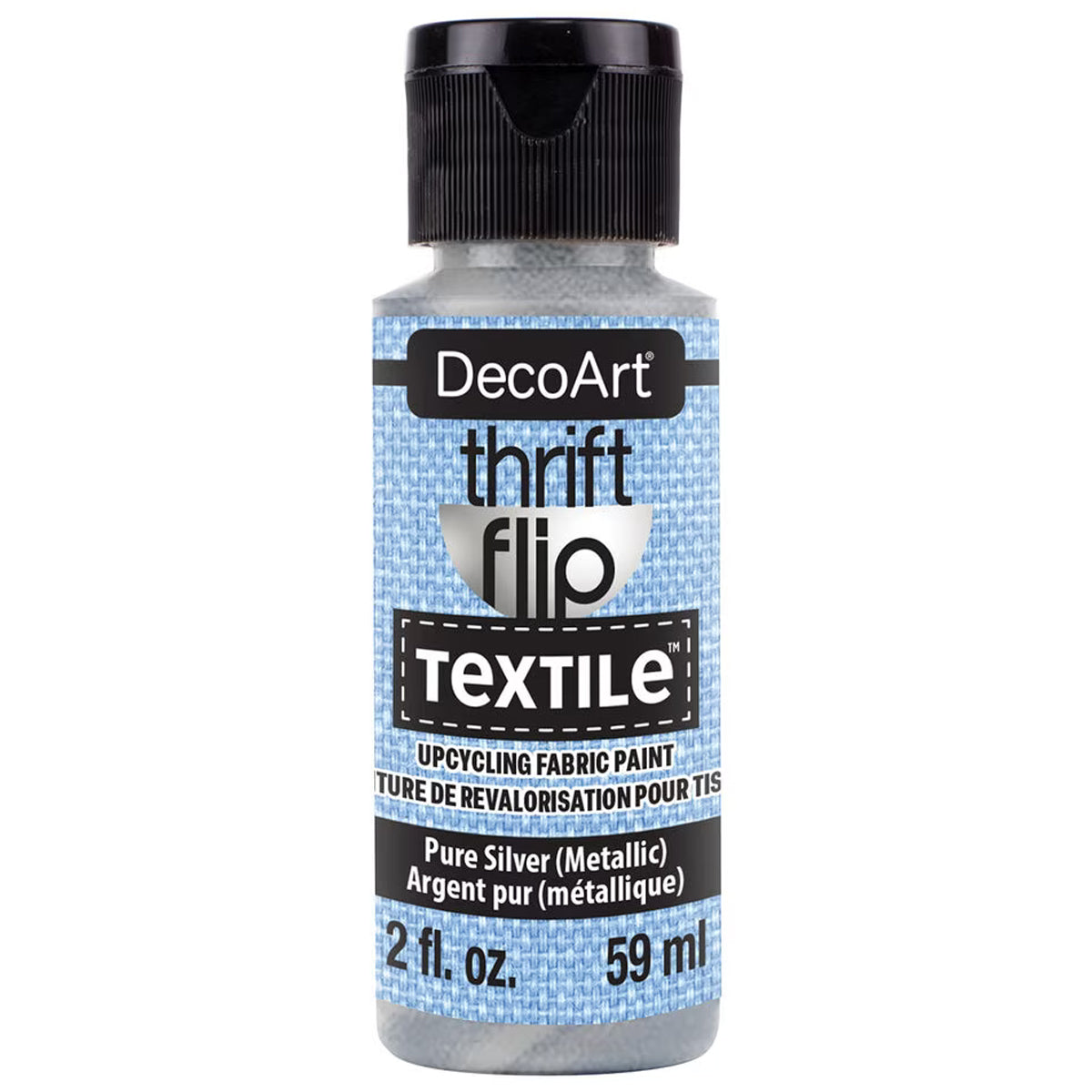 DecoArt 2oz Thrift Flip Textile Fabric Paint