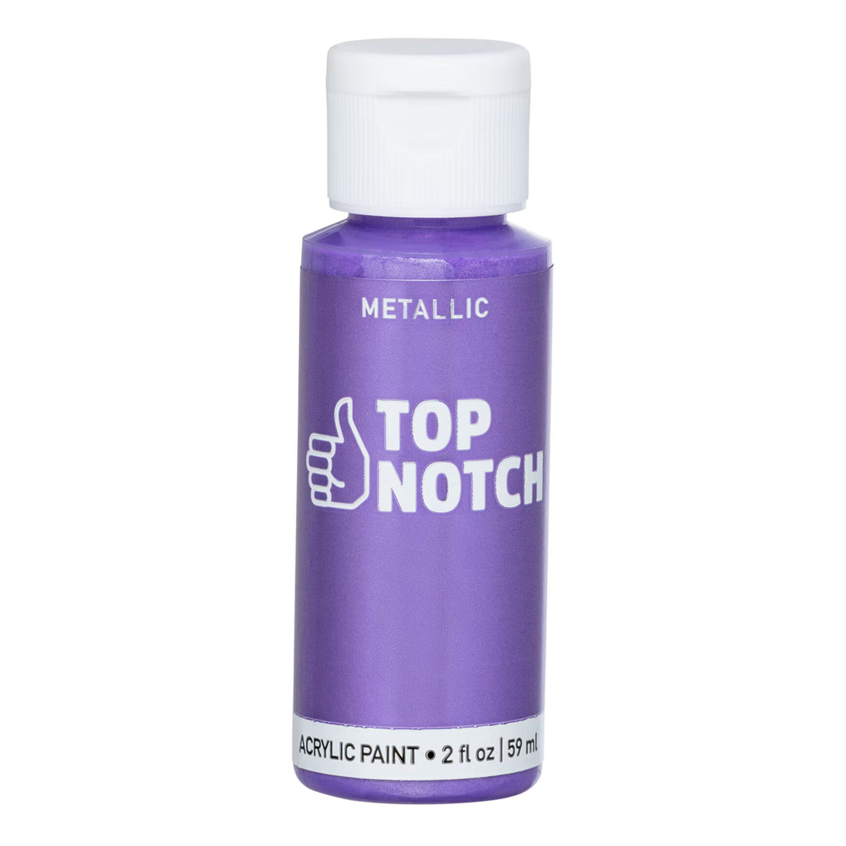 2oz Gold Metallic Acrylic Craft Paint by Top Notch