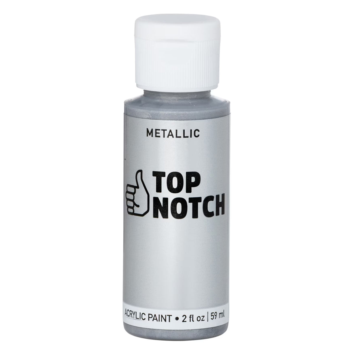 2oz Gold Metallic Acrylic Craft Paint by Top Notch