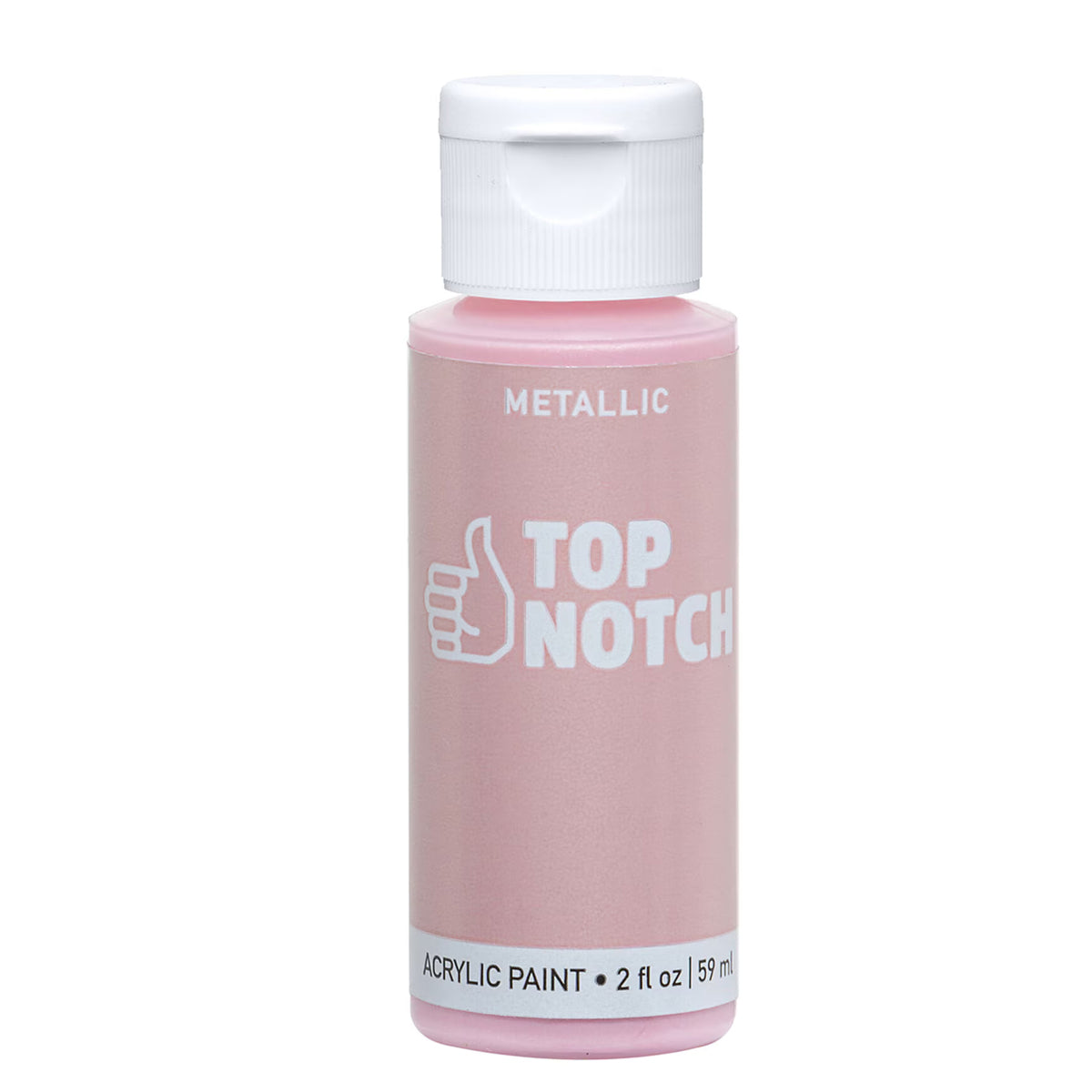 2oz Gold Metallic Acrylic Craft Paint by Top Notch