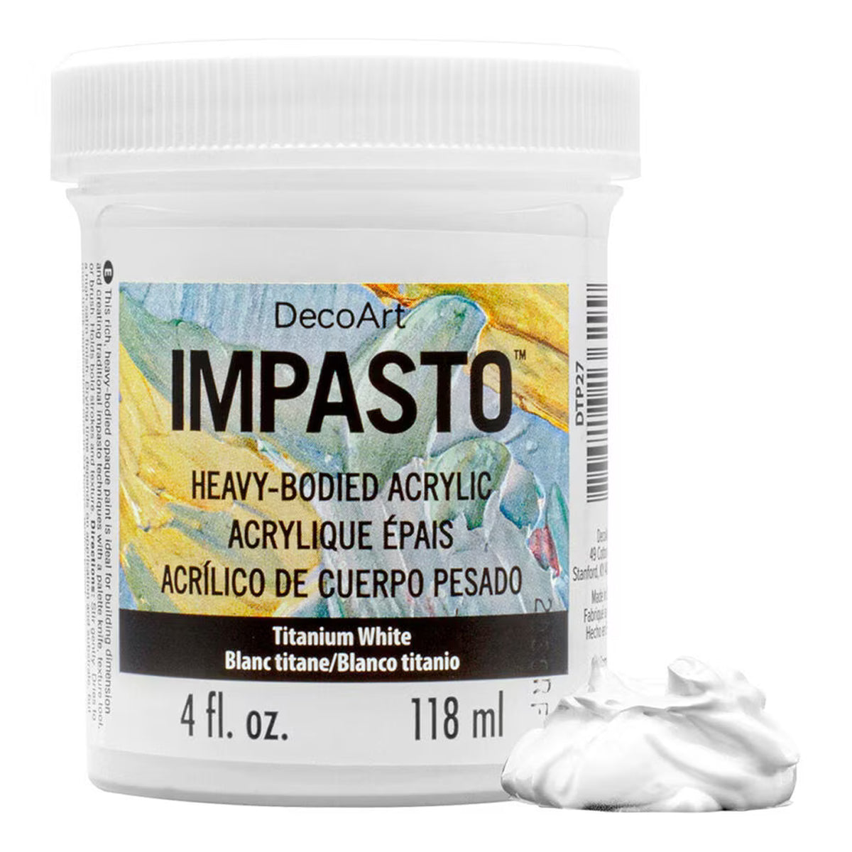 DecoArt Impasto Paint Jar 4 oz