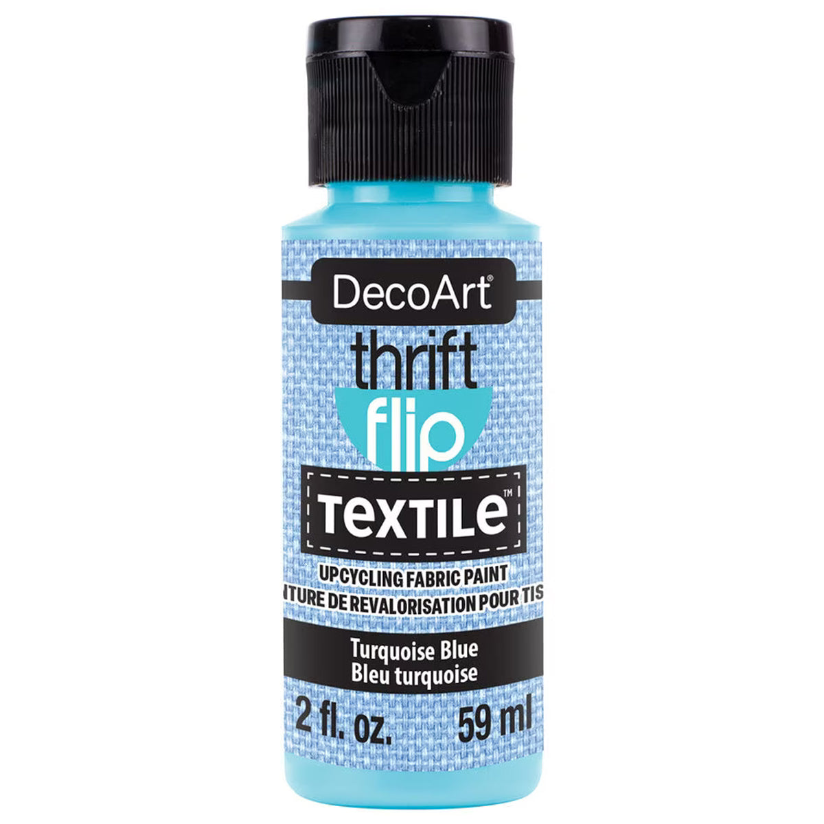 DecoArt 2oz Thrift Flip Textile Fabric Paint