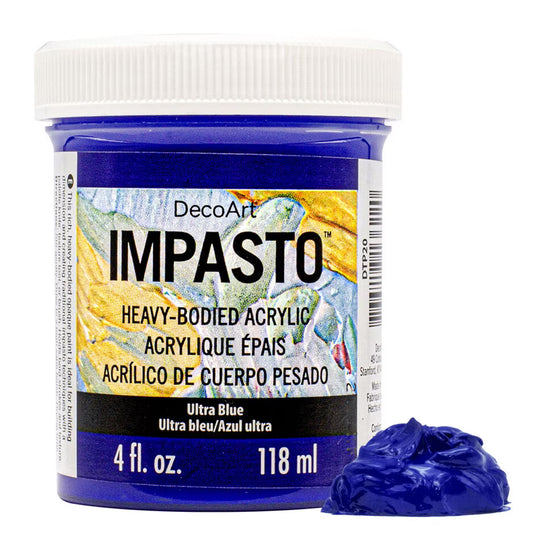 DecoArt Impasto Paint Jar 4 oz