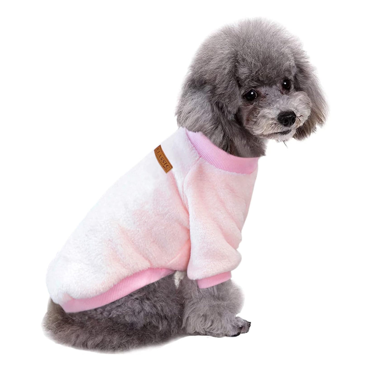 Jecikelon Soft and Warm Dog Sweater: Thick Winter Apparel for Cozy Pups