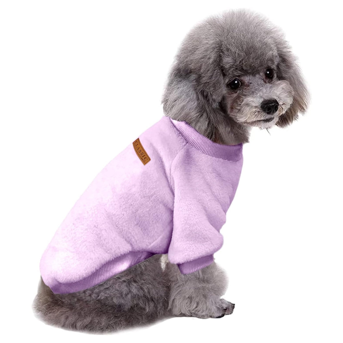 Jecikelon Soft and Warm Dog Sweater: Thick Winter Apparel for Cozy Pups