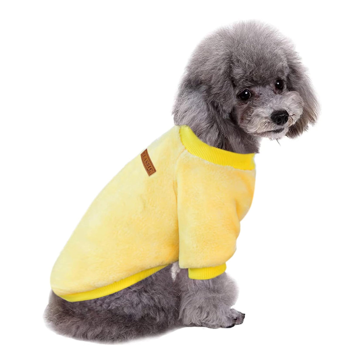 Jecikelon Soft and Warm Dog Sweater: Thick Winter Apparel for Cozy Pups