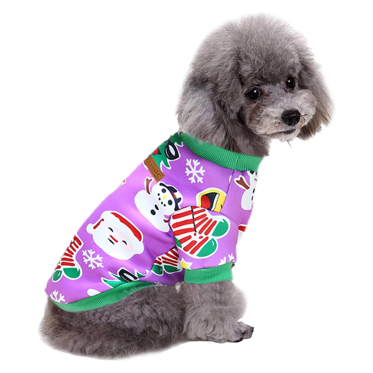 Jecikelon Soft and Warm Dog Sweater: Thick Winter Apparel for Cozy Pups